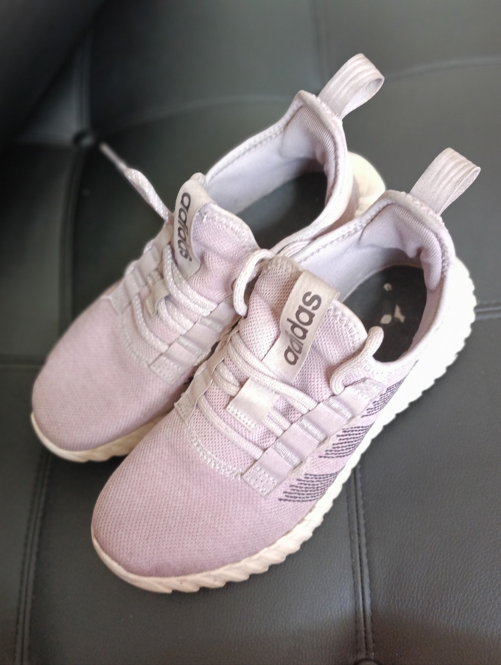 Adidas Kaptir Flow Sneakers Athletic Shoes Size 9 Lavender - Picture 13 of 16
